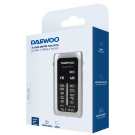 Radio Portátil Daewoo DW1129 AM/FM