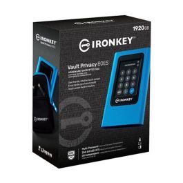 Kingston IronKey Vault Privacy 80 SSD Externo Portátil 1920 GB USB 3.2 Gen 1 con Cifrado AES-XTS por Hardware y Pantalla Táctil Precio: 514.50000052. SKU: B18GKSLAZ5