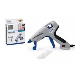 Dremel 940 Pistola de pegamento de alta temperatura 195°C con punta antigoteo intercambiable, cable extraíble y diseño ergonómico