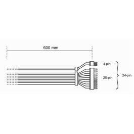 Be Quiet! CB-6620 - Stromkabel - 24-poliges ATX (20+4)