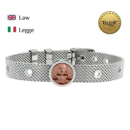 Pulsera Unisex Law Talent Jewels TJA-2-05-02-1-235 Plateado