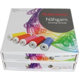 Ackermann Hilo de Coser Universal 120, Multi, Poliéster, 200m - Caja Surtido 36 Unidades Precio: 50.49999977. SKU: B16T2F27PF
