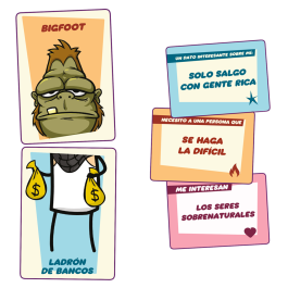 Explosm Master Dater EXMMD01ES Juego de Mesa Pretendientes (im)perfectos para 3-6 Jugadores