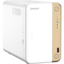 QNAP TS-262-4G NAS 2-Bay Intel Celeron Quad Core 4 GHz para Servidor o Almacenamiento en Red