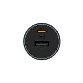 Xiaomi 43907 Cargador de Coche Universal para Dispositivos Móviles, Conexión Encendedor, 1 Puerto USB 2.0 y 1 Tipo C, Color Negro