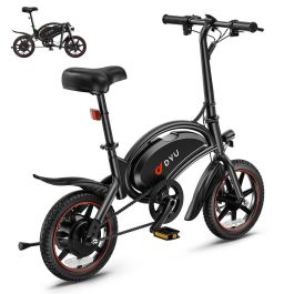 Bicicleta Eléctrica DYU DYU-D3S-001 Negro 250 W 10 Ah 14"