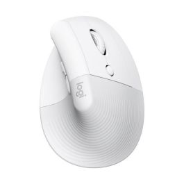 LOGITECH Raton Inalambrico 6 botones Ergonomico, Vertical, Videojuegos color Blanco crudo Precio: 64.49999985. SKU: S7811593