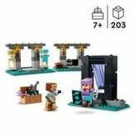 LEGO 21252 Minecraft The Armory, Set de Construcción con Armería y Minifigura de Alex