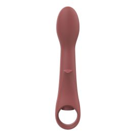 Vibrador Doble Estimulación Nude Marrón