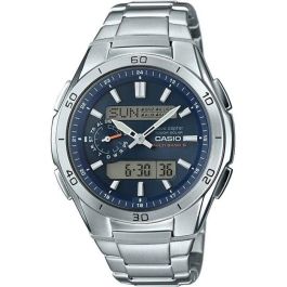 CASIO - Reloj de acero inoxidable - WAVECEPTOR - Gris Precio: 125.79000038. SKU: B1AAZTND38