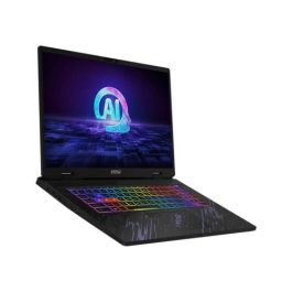 MSI Portatil Pulse 17 Ai C1Vgkg-041Xes. 17" Qhd+(2560X1600) Ips 240Hz. Intel Core Ultra 7 Processor 155H. Rtx 4070 Gddr6 8Gb. Ddr5 8Gbx2. 1Tb Ssd. Free Dos. Negro