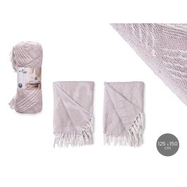 Multiuso Jacquard Gris 125 X 150 Cm Surtidos Giftdecor (12 Unidades)