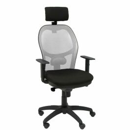 Silla de Oficina con Cabecero Piqueras y Crespo 10CRNCR Negro Gris Precio: 282.88999948. SKU: S5703819