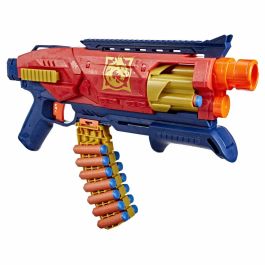 Nerf HASG17594N0 Lanzador Loadout Shadowspeed Recon con tambor giratorio de 6 dardos, incluye 14 dardos Nerf N1 y almacenamiento