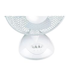 Ventilador sobremesa 22 W, ø23 cm, blanco, 270 x 210 x 352 mm