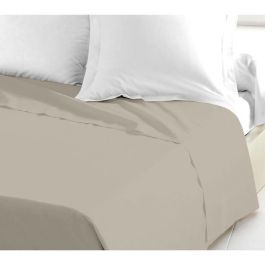 Home Linge Passion HP72098 Sábana Plana Microfibra 82 g 180 x 290 cm Beige Marfil