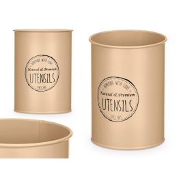 Portautensilios Acero Beige Kinvara 12x17x12cm (Set de 12) Portautensilios Acero Beige Kinvara 12x17x12cm (Set de 12) Precio: 69.10794. SKU: B15WCQBWAR