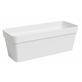 Artevasi Jardinera Rectangular de Plástico Blanca Precio: 24.50000014. SKU: B1D6E77DPZ