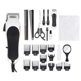 Wahl 20103-0467 Cortapelos + Recortadora Deluxe Chrome Pro, Cuchillas Autoafilables, Kit 27 Piezas Precio: 61.49999966. SKU: B1BZW37446