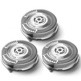Philips SH50/50 Cabezales de Recambio para Afeitadora Eléctrica Series 5000, 6000 y AquaTouch - Pack de 3 Cuchillas MultiPrecision
