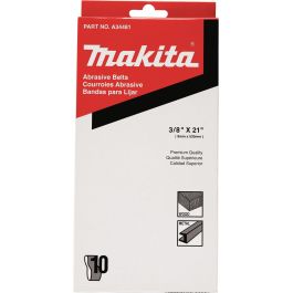 Makita Schleifband 9mm K120 - Banda de lija 9mm Grano 120 (10 unidades)