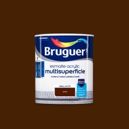 Bruguer Esmalte acrílico multisuperficie brillante pardo 0,750l 5057538 para madera, metal, plástico, textil interior/exterior Precio: 21.49999995. SKU: S7902833