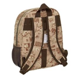 Mochila Escolar Jurassic World Beige 27 x 33 x 10 cm