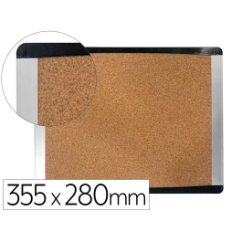 Bi-office Pizarra Corcho Reciclado Inka Marco Aluminio Laterales Plástico Negro 355x280 mm Precio: 18.49999976. SKU: B1AGS3MLJL