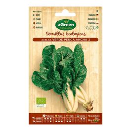 Agreen Sobre con semillas eco de acelga verde, variedad de hojas abundantes