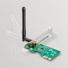 TP-Link TL-WN781ND Adaptador de Red Inalámbrico PCI Express 150Mbps Wi-Fi N para PC Compatible PCIe x1/x4/x8/x16 Antena Desmontable