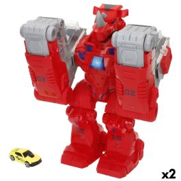 Super Robot Transformable Luz Sonido 24 X 28 X 16 CM 2 Unidades Precio: 48.50000045. SKU: B197EMZA6F