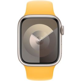 Apple Correa deportiva amarillo solar para Apple Watch 38mm, 40mm, 41mm M/L Fluoroelastómero