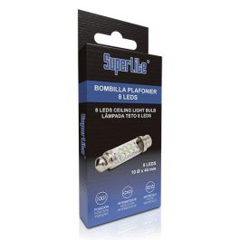 Bombilla Plafonier LED 44mm Luz Blanca Interior 8 LEDs Alta Intensidad Larga Duración Homologación E4 BOM12602 Bombilla Plafonier LED 44mm Luz Blanca Interior 8 LEDs Alta Intensidad Larga Duración Homologación E4 BOM12602