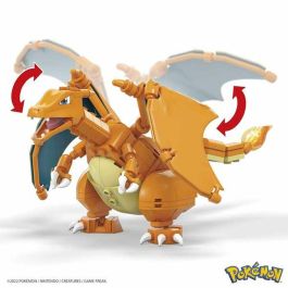 Mattel Juego de Construcción Pokémon Charizard Mega Figura de 10+ cm, 222 Piezas, Edad 11+ Años Mattel Juego de Construcción Pokémon Charizard Mega Figura de 10+ cm, 222 Piezas, Edad 11+ Años