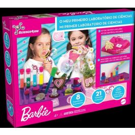 Science for you Juego Mi Primer Kit de Ciencias Barbie con 17 Experimentos y Libro Educativo