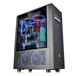 Caja Semitorre ATX THERMALTAKE CA-1F8-00M1WN-02 Azul Negro