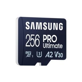 Samsung MB-MY256SA/WW Tarjeta de Memoria microSDXC Pro Ultimate 256GB 200/130MB/s U3 V30 A2 con Adaptador SD 4K UHD
