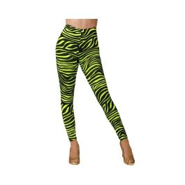 Leggings Amarillo Rayas Fluor Adulto para Fiestas Temáticas y Disfraces Precio: 5.50000055. SKU: B13YGKN7QF