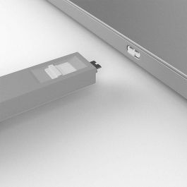 Lindy Bloqueador de Puertos USB Tipo C / Thunderbolt 3 con Llave, Blanco - Kit de Seguridad de 4 Unidades para Prevención de Conexión y Datos