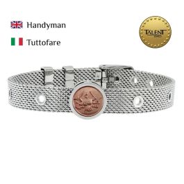 Pulsera Unisex Handyman Talent Jewels TJA-2-03-02-1-235 Plateado