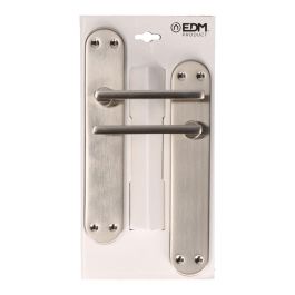 Edm Juego de Manillas 606 Níquel Satinado Placa 240x45mm Acero Aluminio Precio: 18.99000015. SKU: B15BZ6GHFP