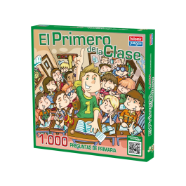Falomir El Primero de la Clase Juego de Mesa con 1000 Preguntas de Primaria para Niños a Partir de 6 Años