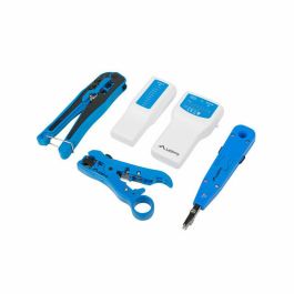 Lanberg Kit Herramientas Pelacables Crimpadora Testador con Funda de Transporte, Multicolor Precio: 26.79000016. SKU: B14LXHH942