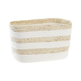 Cesta DKD Home Decor Blanco Beige 20 x 18 x 28 cm Precio: 12.95063. SKU: S3028895