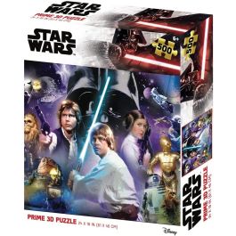 Prime 3D Puzle Lenticular 3D 500 Piezas Star Wars