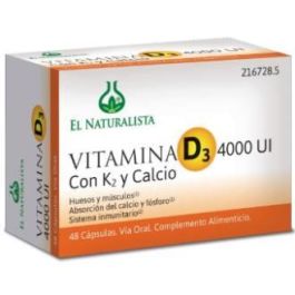 Vitamina D3 4000 Ui K2 Calcio 48 Cap Precio: 16.7899996. SKU: B1JPWYBPCQ