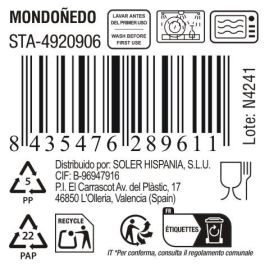 Inde Bol 690Cc "Mondoñedo", Col.Surt.Sta, Bol 690 ml, 14.2x7.8 cm, 434 g (aprox.), Set Completo (6 Unidades)