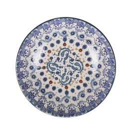 Santa Clara Vajilla 12 Piezas Azores Monaco, Brillo, Forma Redonda, Plato Llano 26 cm, Plato Hondo 21 cm, Plato Postre 20 cm (2 Unidades)