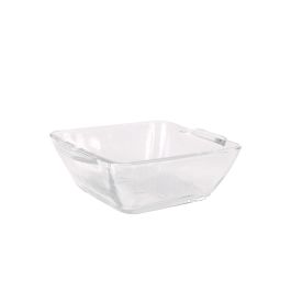 La Mediterranea Set 4 Boles Cuadrados Vidrio 9 x 9 x 4 cm "Anubis" (18 Cajas)