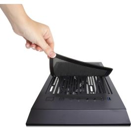 Inter-Tech X-608 Infinity Micro Torre PC Vidrio Templado Micro ATX ITX con Ventana e Iluminación RGB Gaming